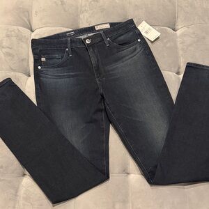 Adrian Goldschmeid AG The Prima Mid-Rise Cigarette Contour 360 Denim Jeans 27R